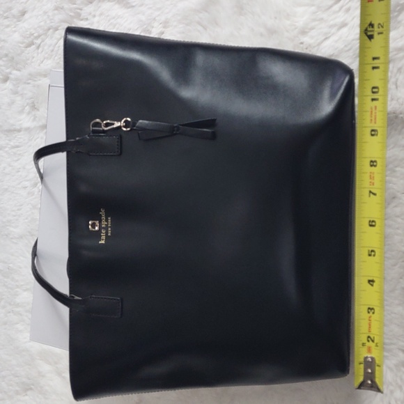 Kate Spade Sleek Black Tote Bag - Picture 9 of 17